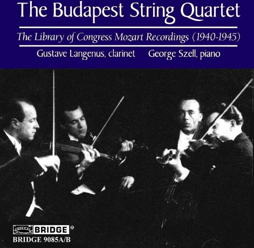 Alexander Schneider, George Szell, Joseph Roisman Library Of Congress: Mozart CD