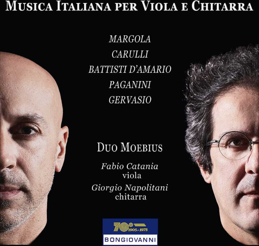 Duo Moebius Catania Napolitani, Carulli D'amario Gervasio Musica Italiana CD