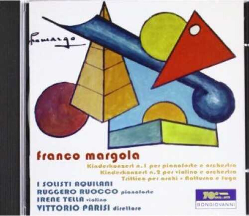 Vittorio Parisi, Irene Tella, Ruggero Ruocco Concerto For Piano & Orchestra CD