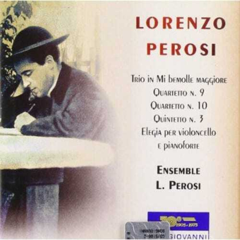 Ensemble L. Perosi, Lorenzo Perosi Trio / Quartets / Quintet / Elegie Cello & Piano CD
