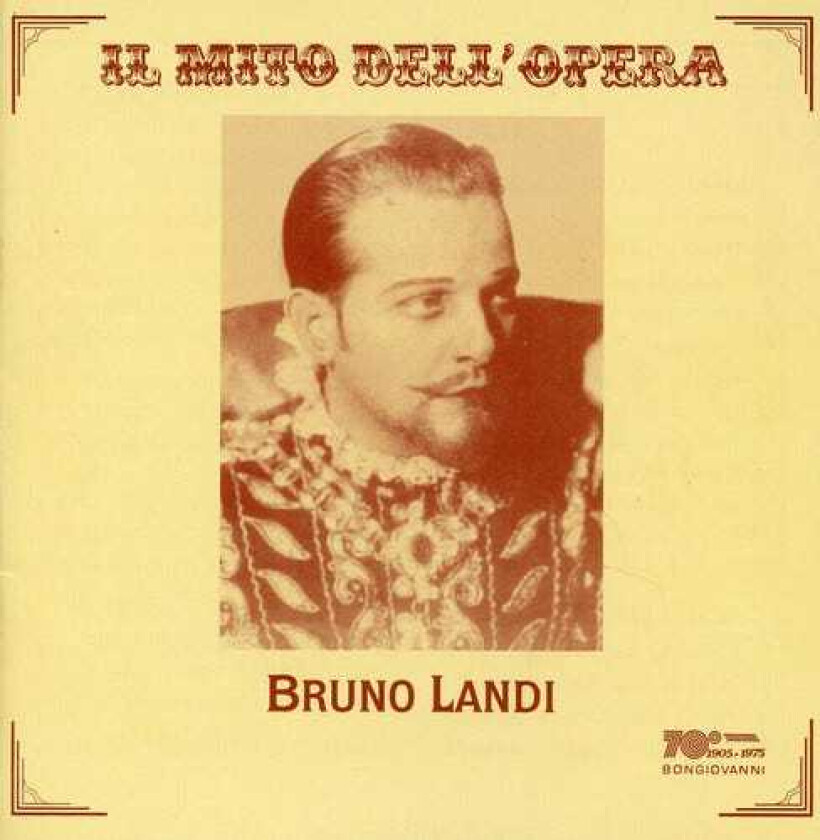 Bruno Landi Rigoletto (excerpts) With Hilde Reggiani CD