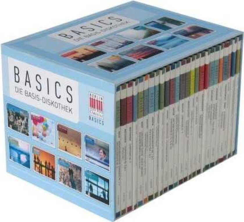 Diverse Artister, Franz Joseph Haydn, Frédéric Chopin, George Frederick Handel Basics 25 Cd Box Set CD