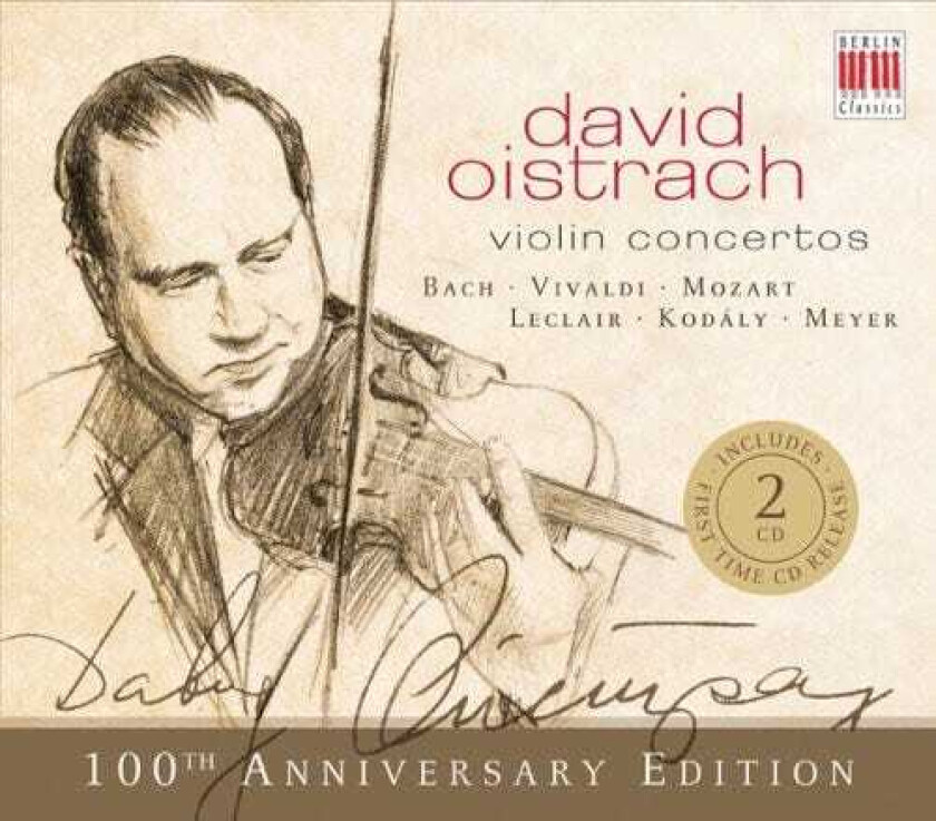 D. Oistrach, David Oistrakh, Igor Oistrakh, Naum Walter, Ernst Hermann Meyer Violin Concertos CD