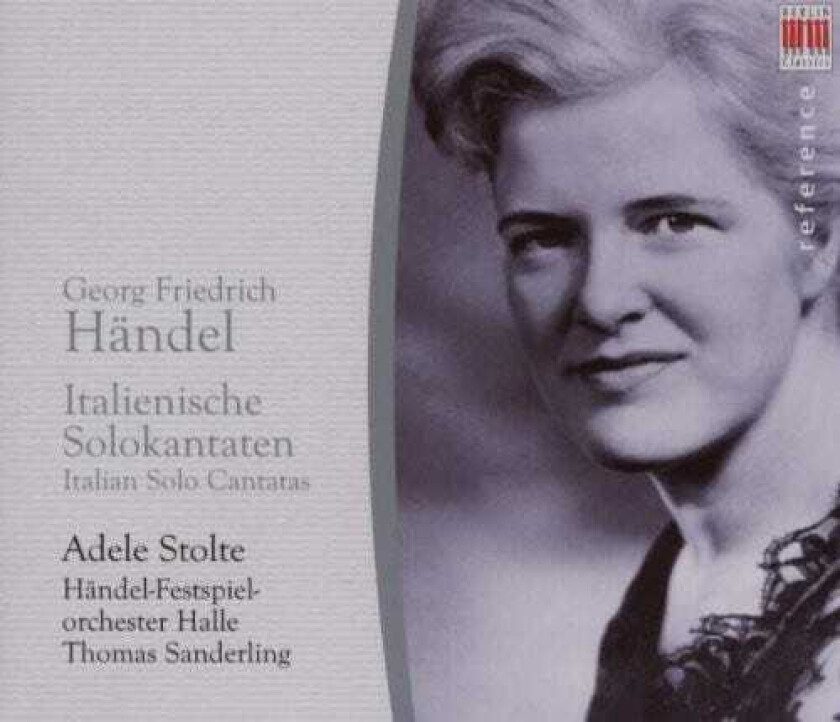 Adele Stolte, Siegfried Pank, Wolfgang N Tzold, Wolfgang Nötzold, George Frederick Handel Italian Solo Cantatas CD