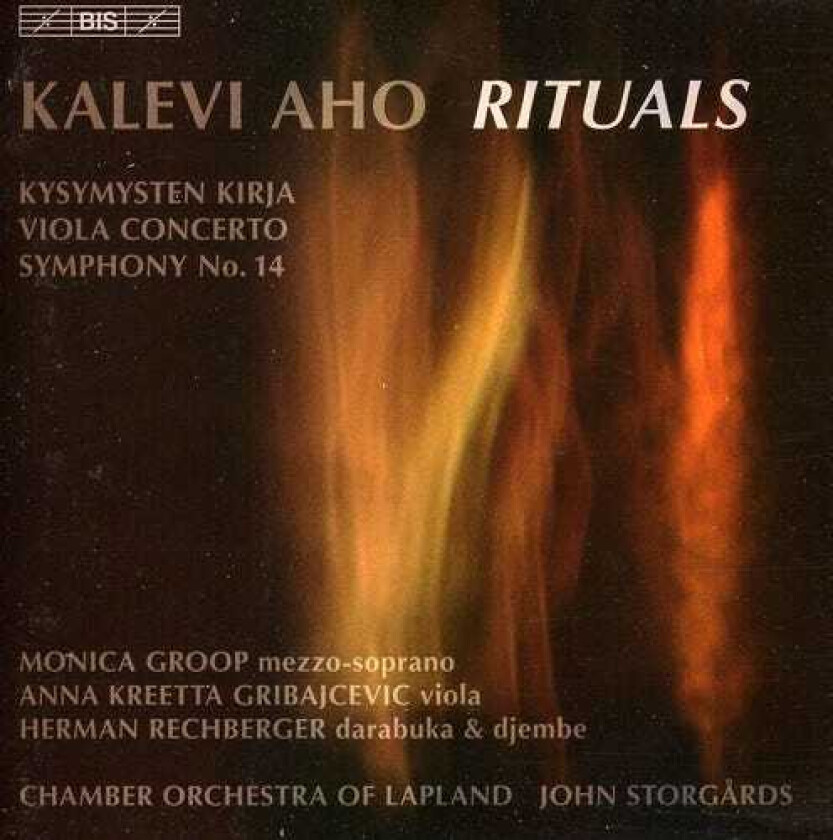 John Storg Rds, Anna Kreetta Gribajcevic, Herman Rechberger, Jukka Koski, Monica Groop, Kalevi Aho Rituals: Concert For Chamber Orchestra CD
