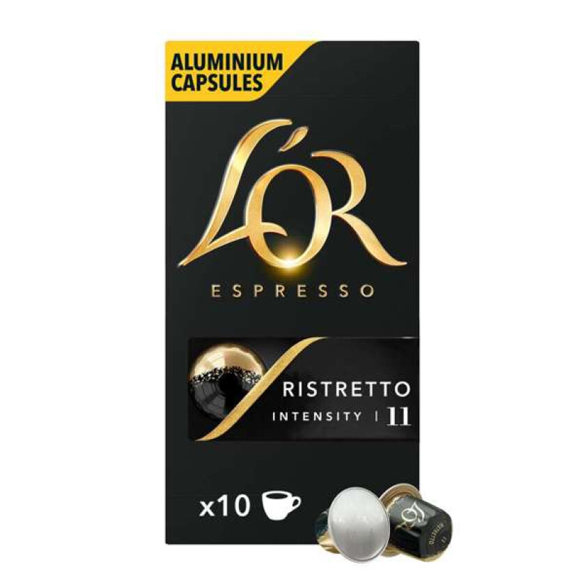 L'Or Kaffekapsler Ristretto Utz 10stk