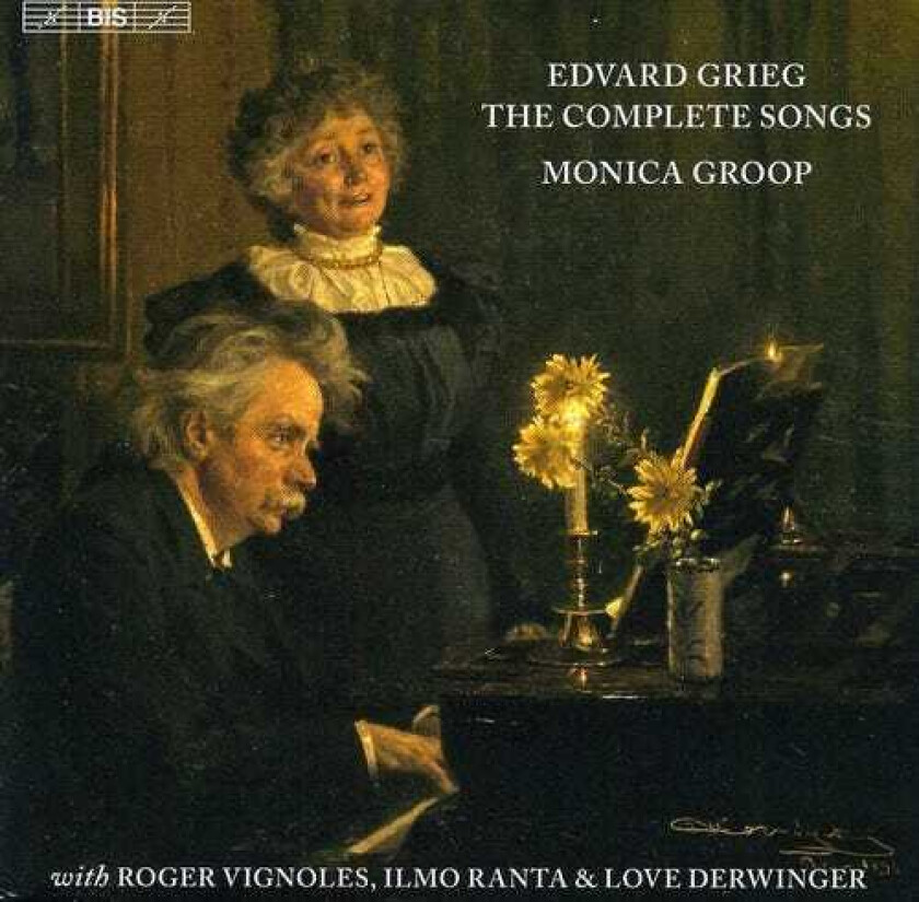 Bilde av Monica Groop, Ilmo Ranta, Love Derwinger, Roger Vignoles Complete Songs CD