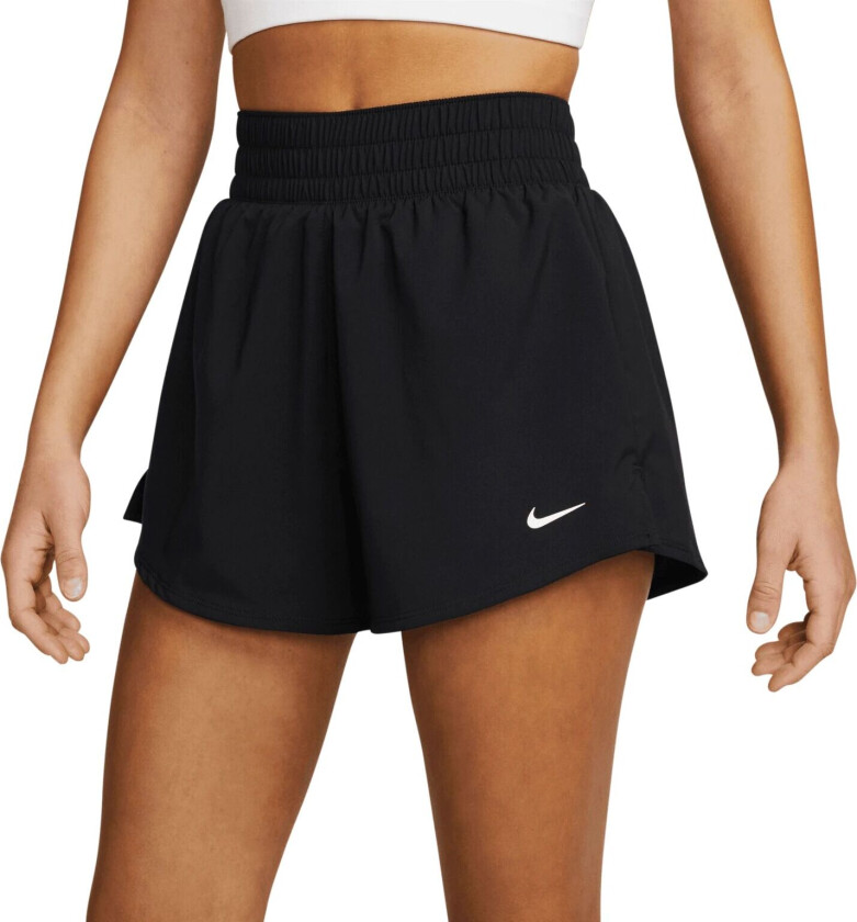 One Dri-FIT High Waisted 3in 2n1 Short, treningshorts, dame BLACK/REFLECTIVE SIL