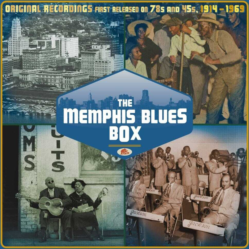 Diverse Artister Memphis Blues Box: Original Recordings First / Var CD