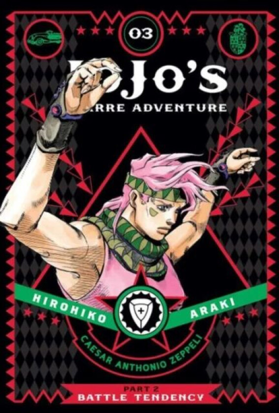 JoJo's Bizarre Adventure: Part 2--Battle Tendency, Vol. 3 av Hirohiko Araki