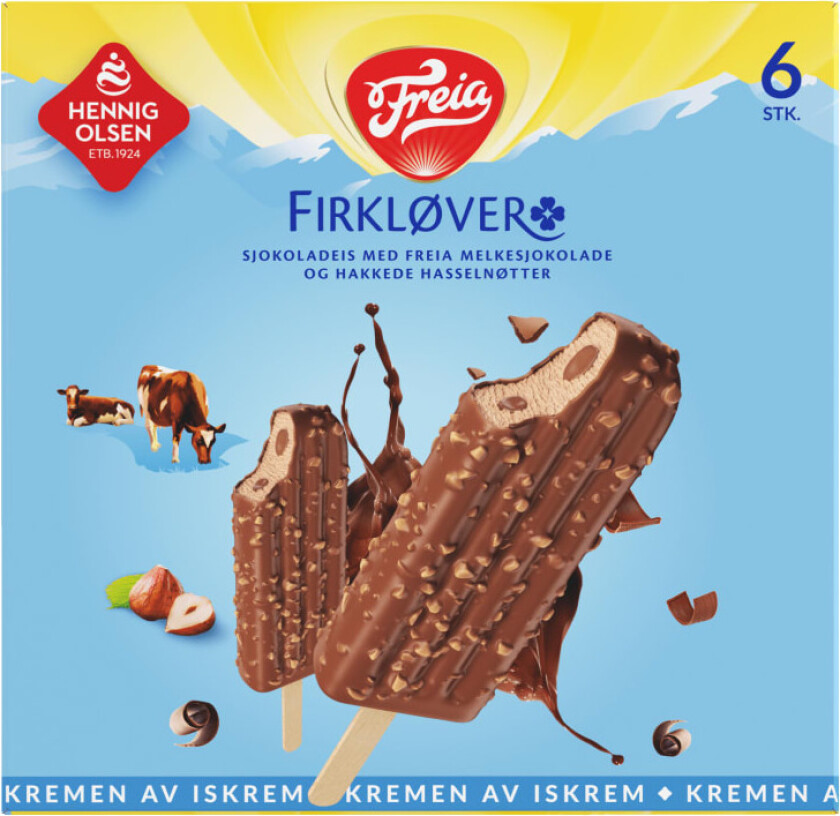 Freia Firkløver Is Multipack 6stk