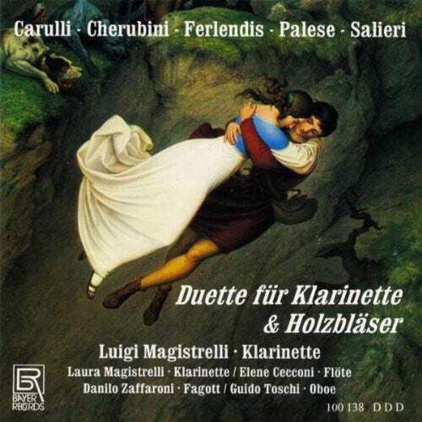 Salieri, Magistrelli, Cecconi, Zaffaroni Duets For Clarinet & Woodwinds CD