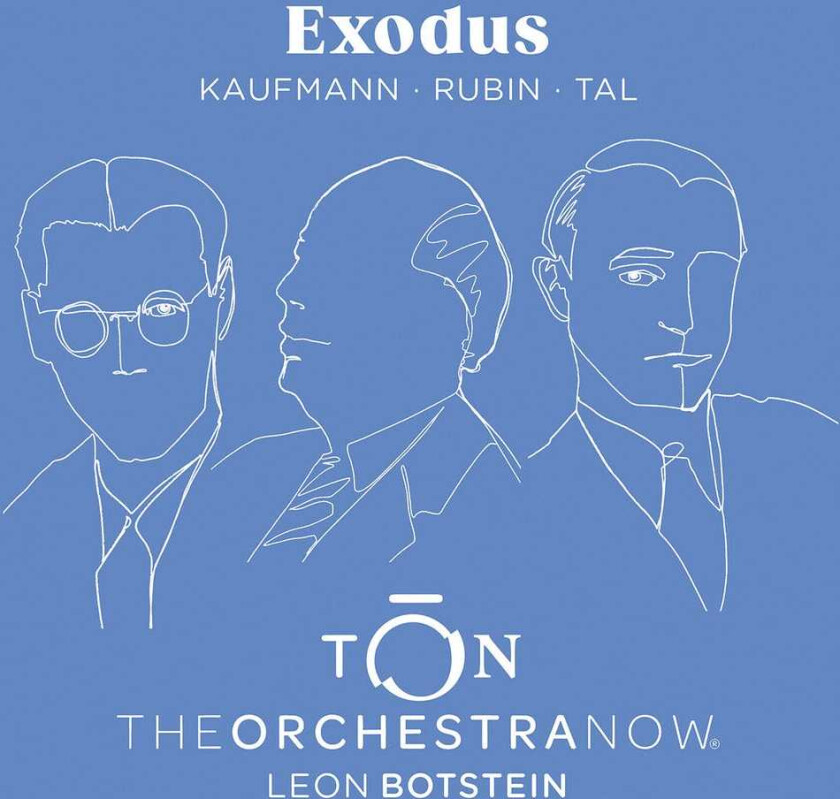 The Orchestra Now, Josef Tal, Marcel Rubin, Walter Kaufmann Exodus CD