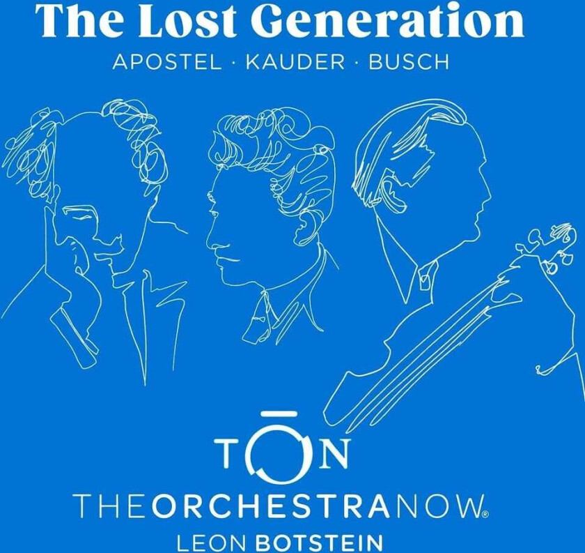 The Orchestra Now, Hans Erich Apostel, Hugo Kauder Lost Generation CD