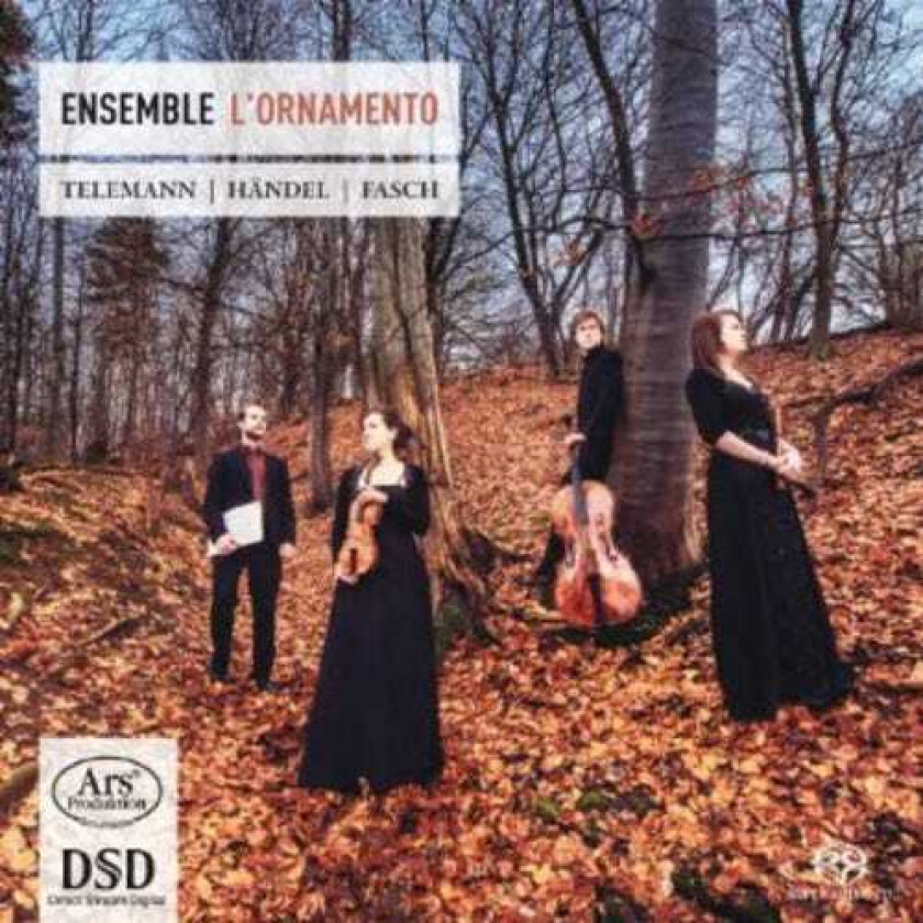 Ensemble L'ornamento, M Lanie Flahaut, Mélanie Flahaut, Rebeka Rus, Rebeka Rusó, Susanne Regel, George Frederick Handel Trio Sonatas CD