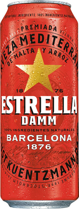Estrella Damm 0,5l boks