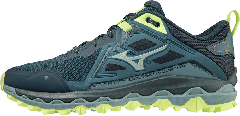Men's Wave Mujin 8 44, Tapestry/Misty Blue/Neo Lime