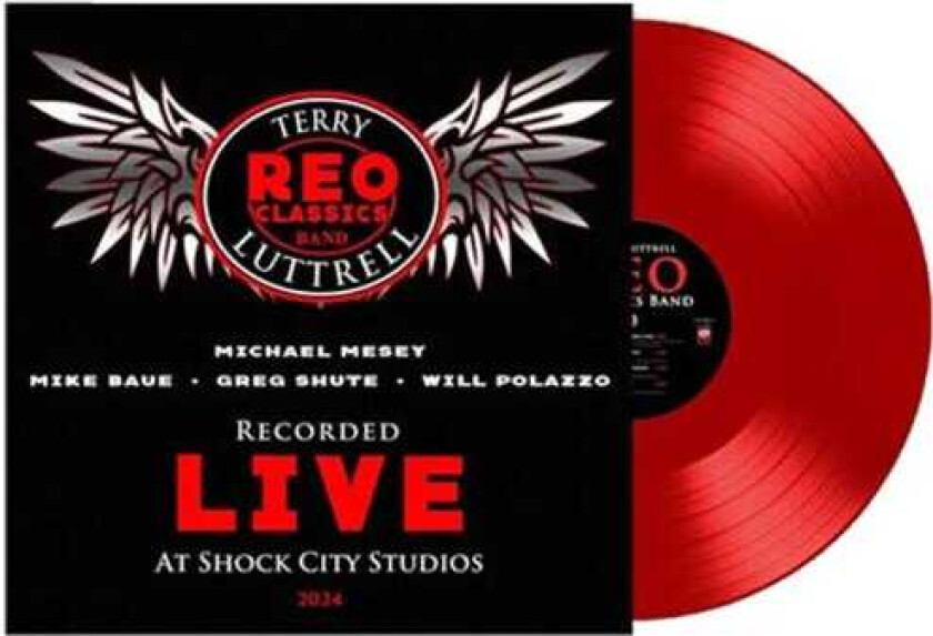 Reo Classics Band Recorded Live At Shock City Studios 2024 LP/Vinyl