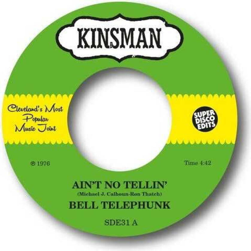 Bell Telephunk Ain't No Tellin' / Sister Moon LP/Vinyl