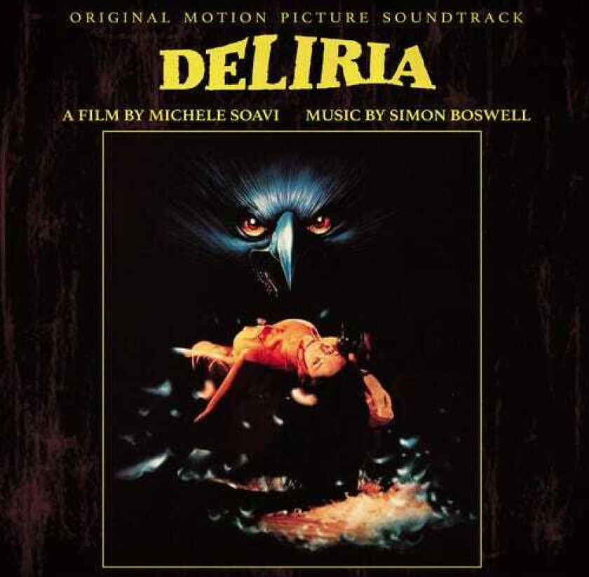 Simon Boswell Deliria (stage Fright) Original Motion Picture LP/Vinyl