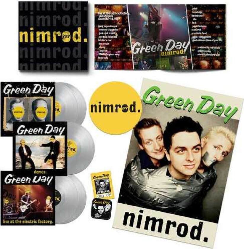 Green Day Nimrod (25th Anniversary Edition) LP/Vinyl
