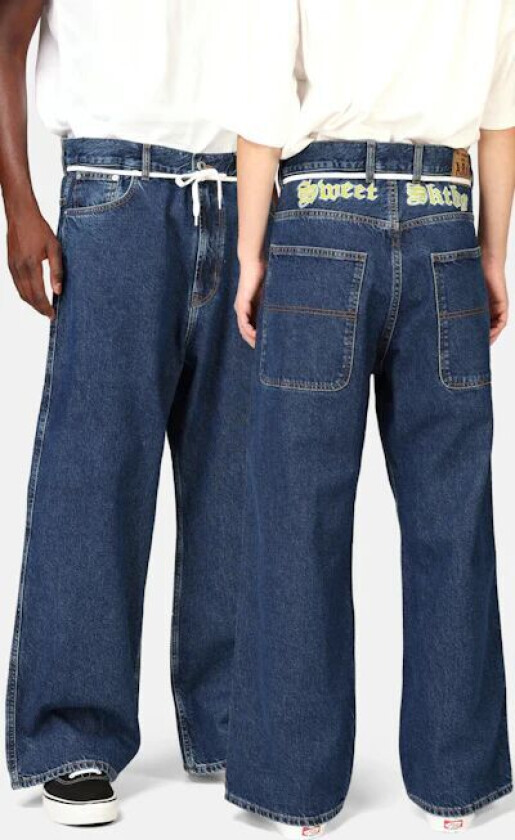 Mega Skate jeans Blå Unisex L