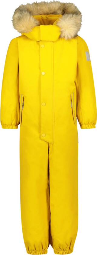 Winter Overall Stavanger, vinterdress barn DARK YELLOW