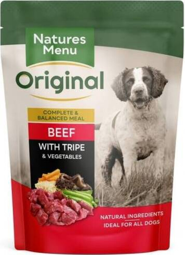 Natures:menu Dog Adult Beef with Tripe 300 g