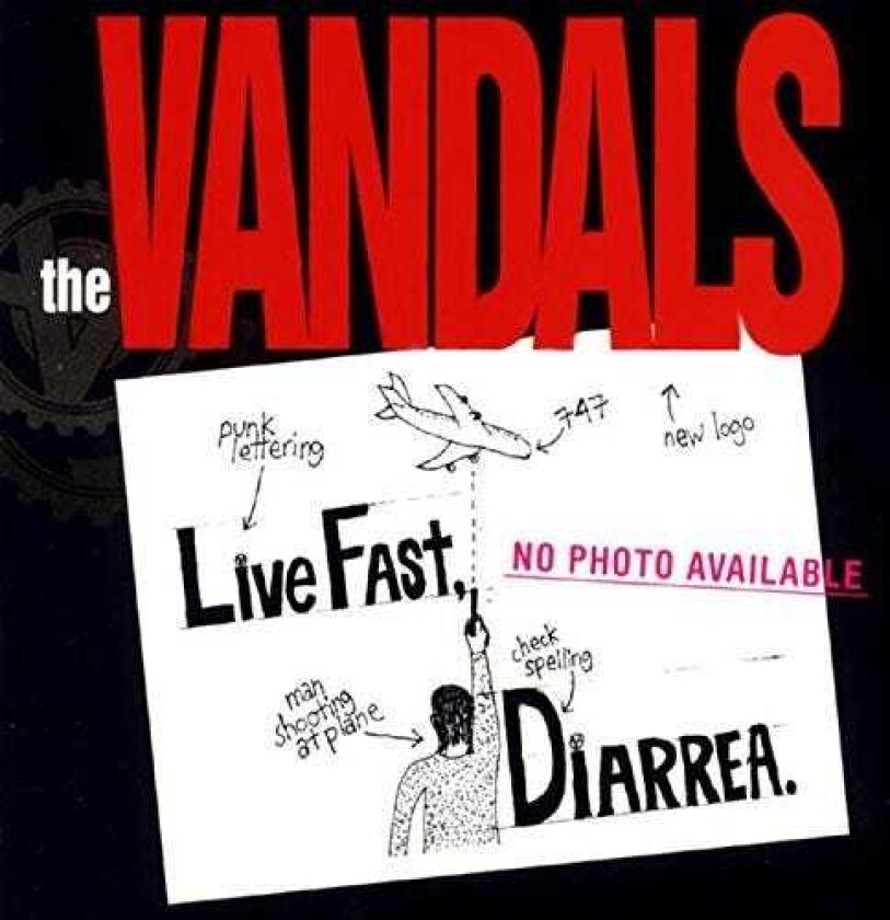 The Vandals Live Fast Diarrhea LP/Vinyl