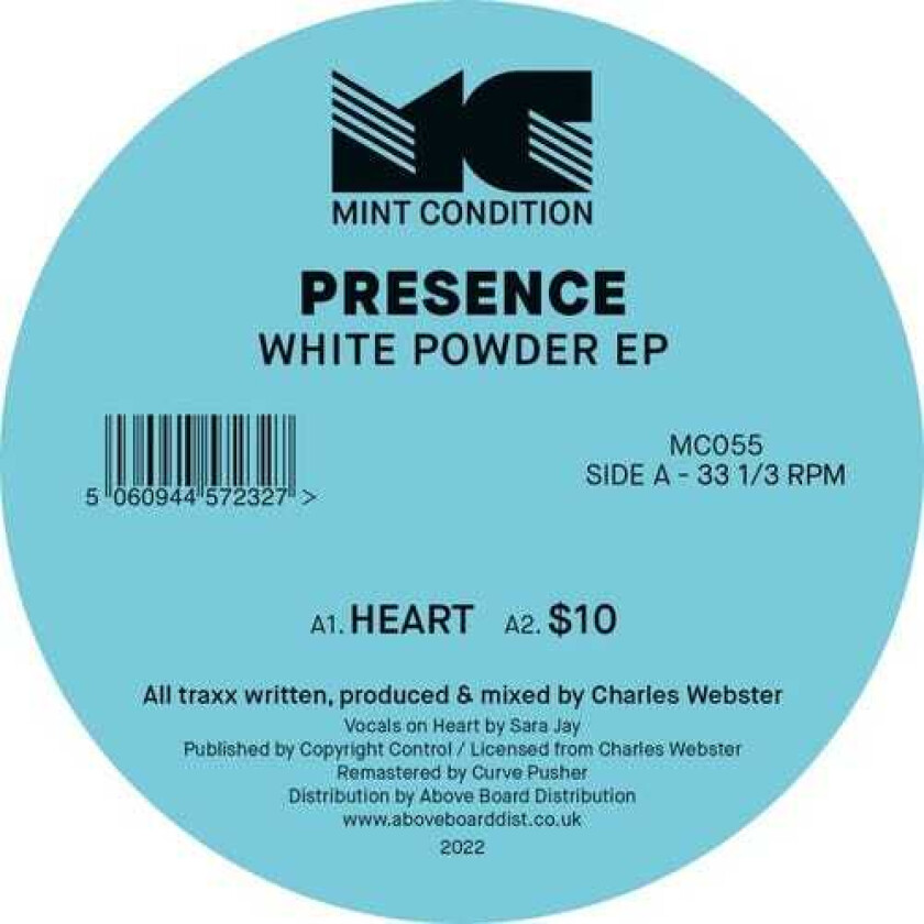 The Presence White Powder LP/Vinyl