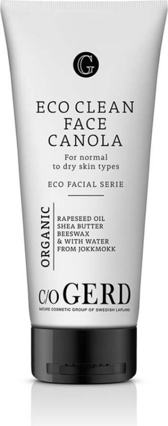 c/o GERD Eco Clean Face Canola, 200 ml c/o GERD Ansiktsrengjøring