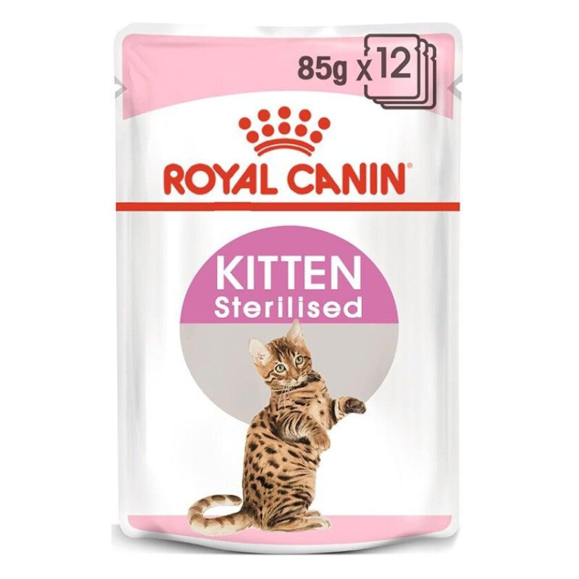 Royal Canin Kitten Sterilised Jelly 12x85 g