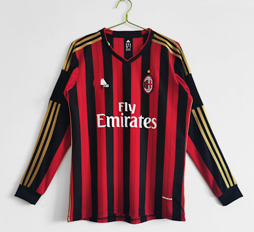 Retro Legend 13-14 AC Milan Hjemmedrakt Lang Erme Shevchenko NR.7 Shevchenko NR.7 Shevchenko NO.7 S