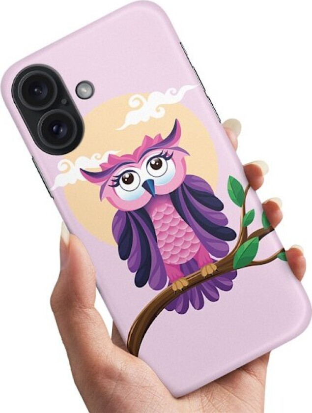 iPhone 16 Plus - Deksel/Mobildeksel Fin Ugle