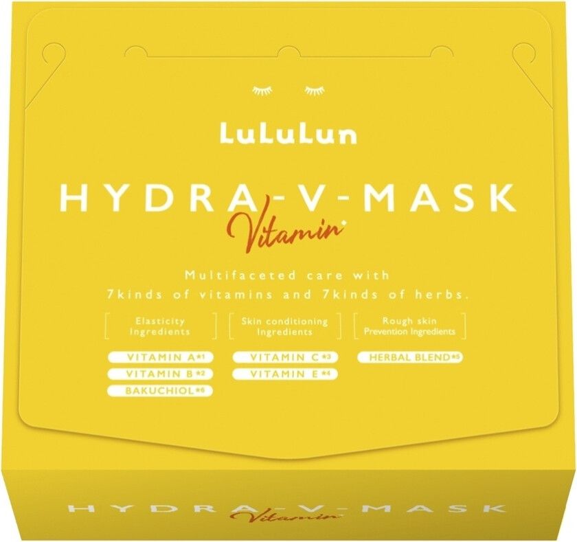 Hydra V-Mask Vitamin Sheet Mask 28pcs