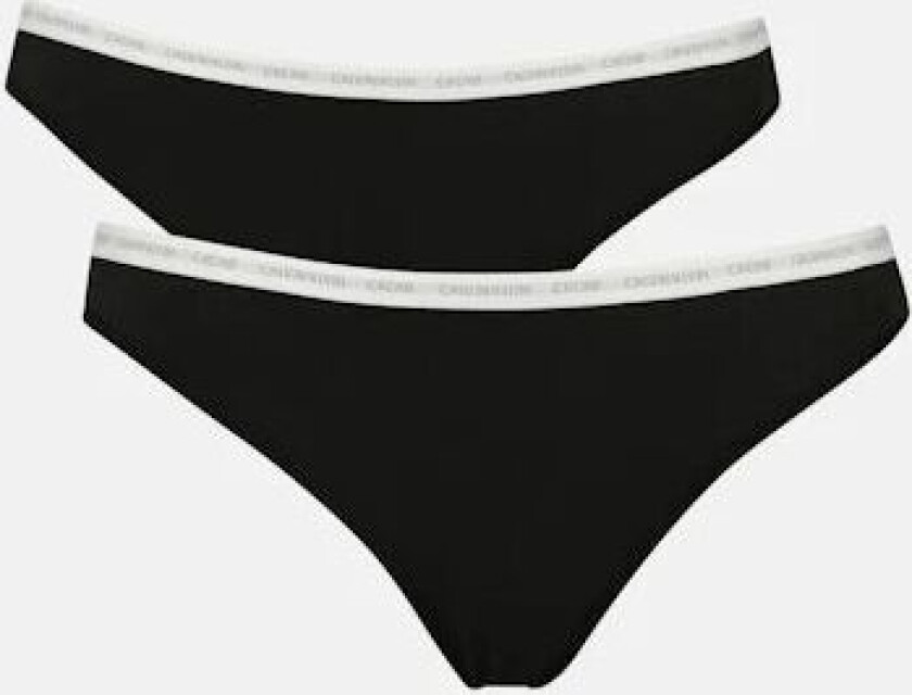 Calvin Stringtruse 2pk Svart Male 8