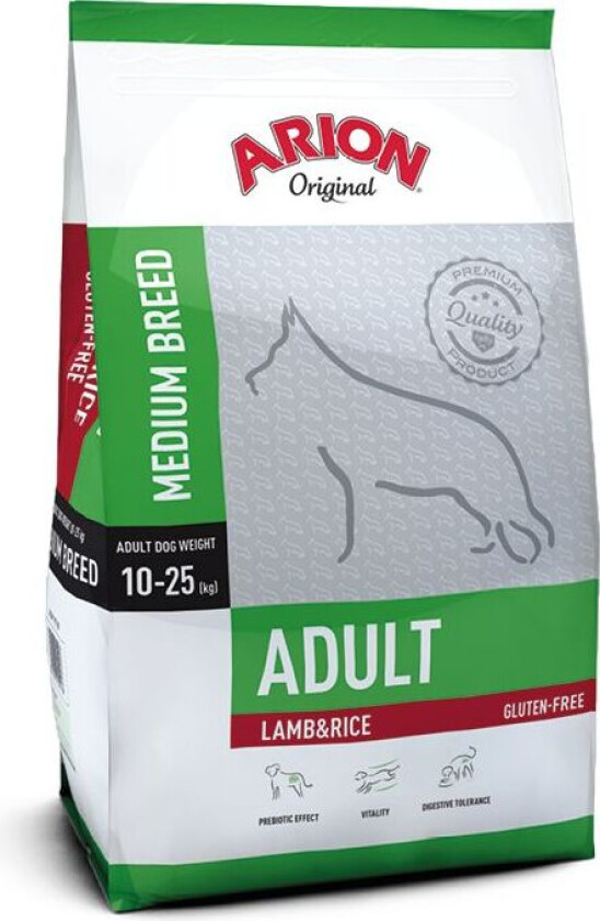 Arion Adult Medium Lamb & Rice (12 kg)