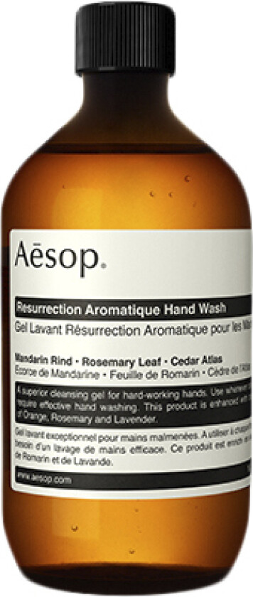 Resurrection Aromatique Hand Wash 500ml With Screw Cap - Håndsåpe