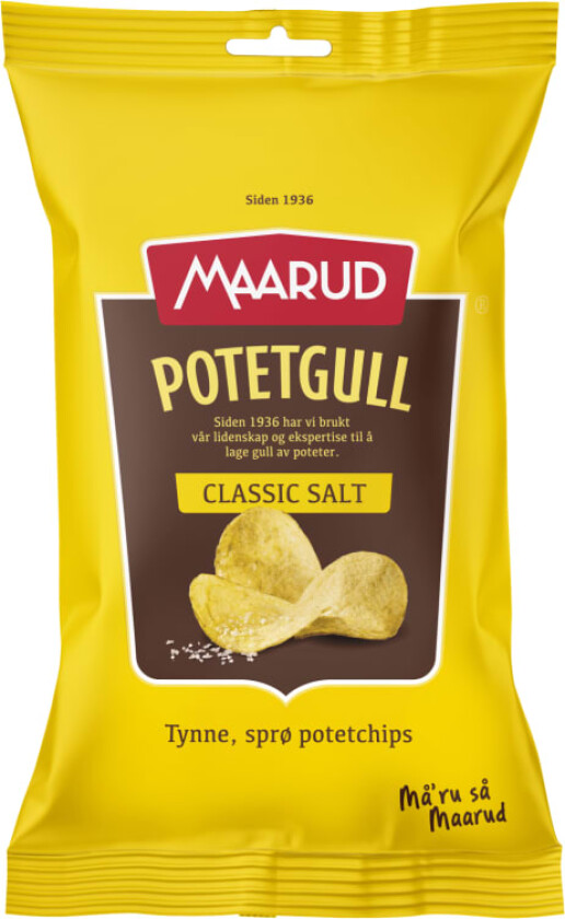 Potetgull Salt 40g
