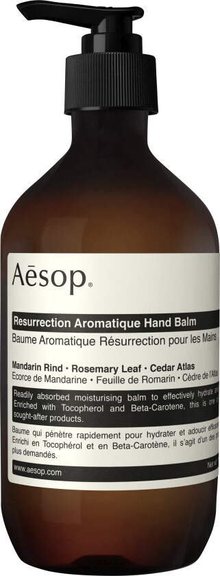 Resurrection Aromatique Hand Balm - Håndkrem Tre