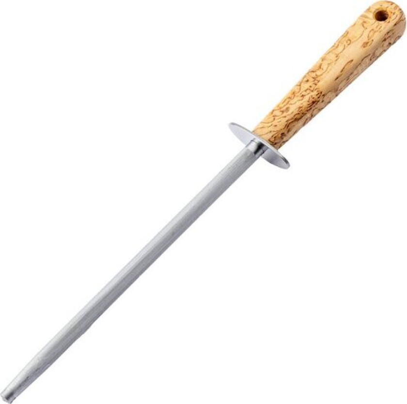 Gourmet slipestål m/trehåndtak 20 cm