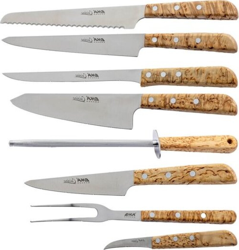 Cuisine knivsett 8 deler tre