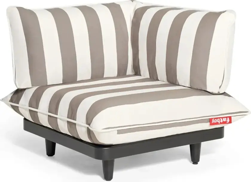 Paletti Corner Seat Left Stripe Cacao