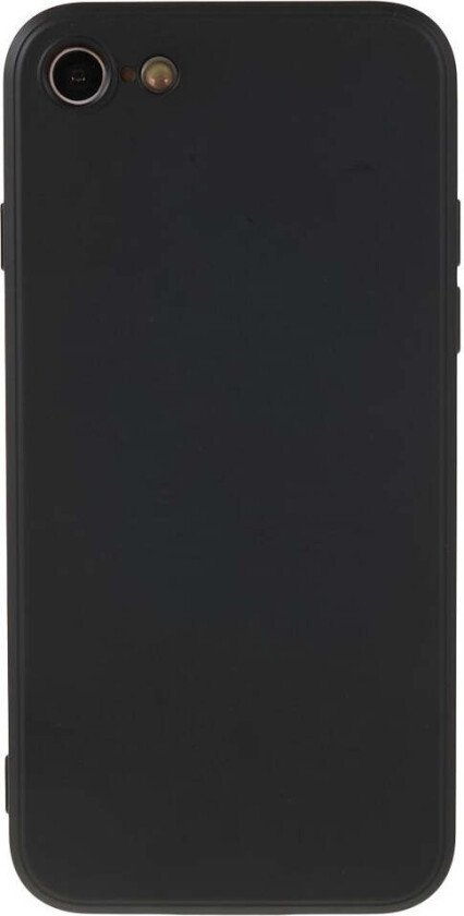 iPhone SE (2022 / 2020) / 8 / 7 Fôret Fleksibelt Plast Deksel - Svart