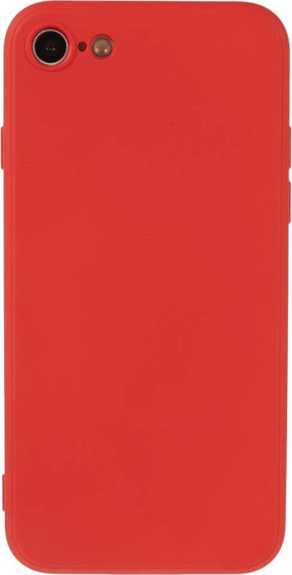 iPhone SE (2022 / 2020) / 8 / 7 Fôret Fleksibelt Plast Deksel - Rød