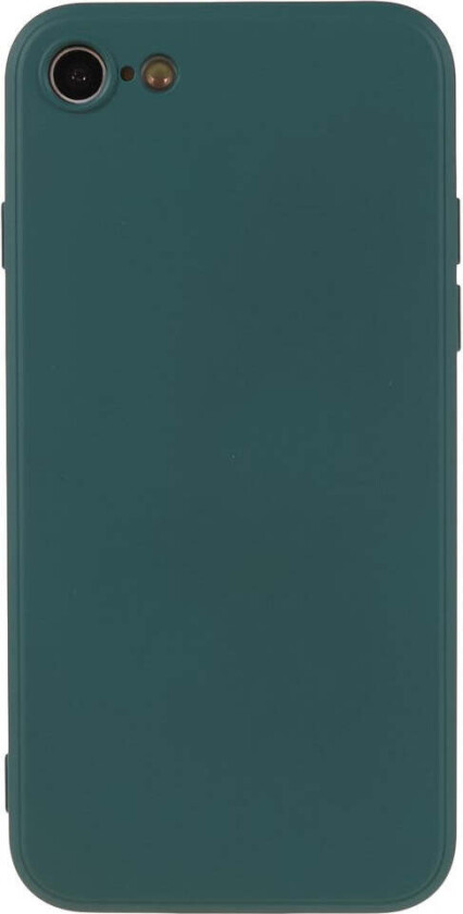 iPhone SE (2022 / 2020) / 8 / 7 Fôret Fleksibelt Plast Deksel - Mørk Grønn