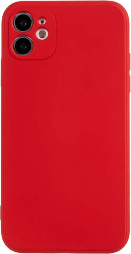 iPhone 11 Fôret Fleksibelt Plast Deksel - Rød