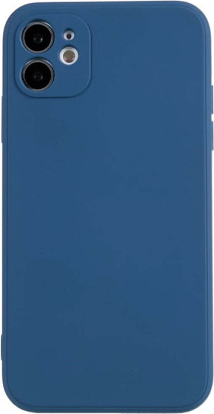 iPhone 11 Fôret Fleksibelt Plast Deksel - Blå
