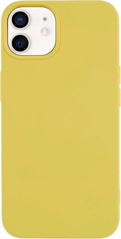 iPhone 12 Mini Fleksibelt Plast Deksel - Gul