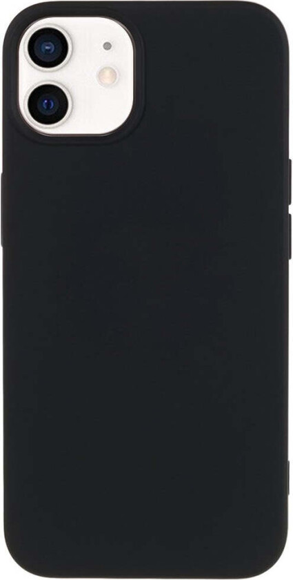 iPhone 12 Mini Fleksibelt Plast Deksel - Svart
